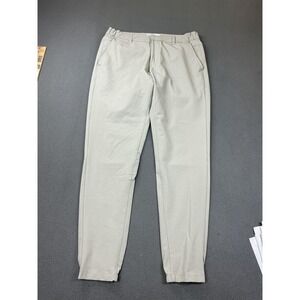 Tailored Athlete Pants Mens Medium Gray Everyday Tech Trouser Jogger Stretch